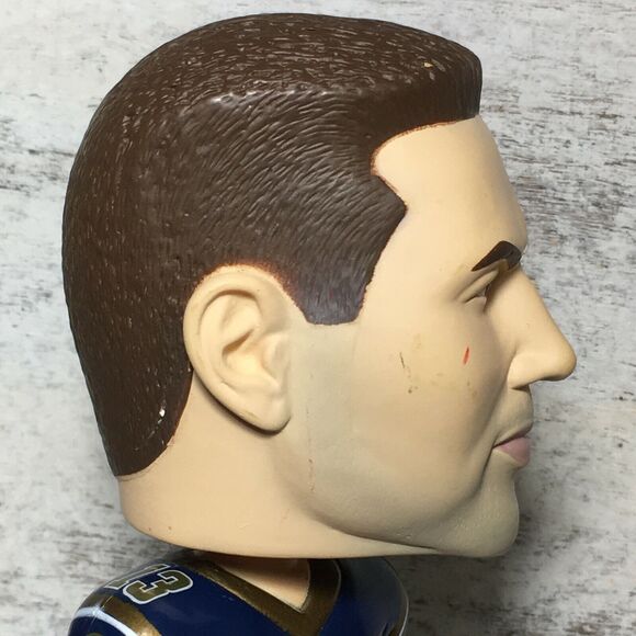 Vintage 2002 NFL St. Louis Rams Kurt Warner Bobblehead Hardee's Collecto… - Picture 8 of 10